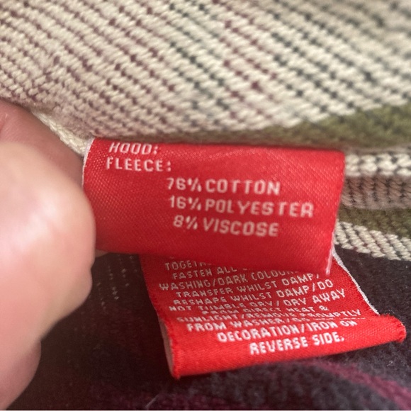 Superdry Co Denim Goods Womens  Plaid Lumberjack Button Up medium - Picture 12 of 16